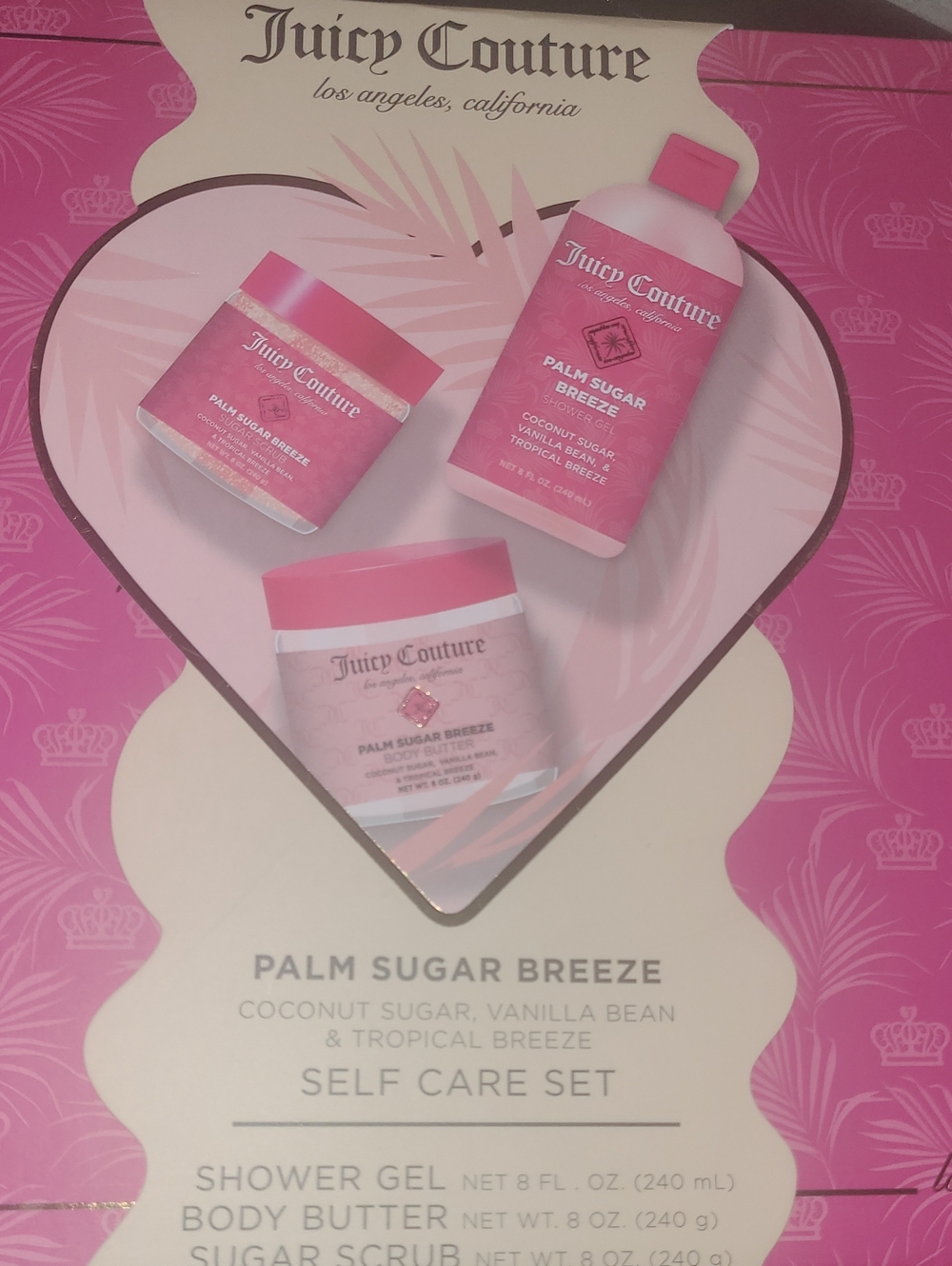 Juicy Couture Palm Sugar Breeze Self Care Set - Pink - Picture 2 of 5